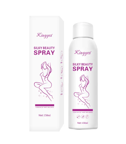 Silky Beauty Hair Removal Spray | Gentle & Painless Hair Remover for Smooth Skin | Easy-to-Use 150ml Bubble Spray for Home Use – No Harsh Smell